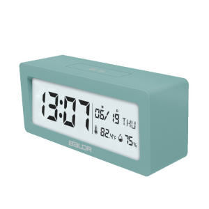 Купить Часы-будильник BALDR B0337STH, голубой